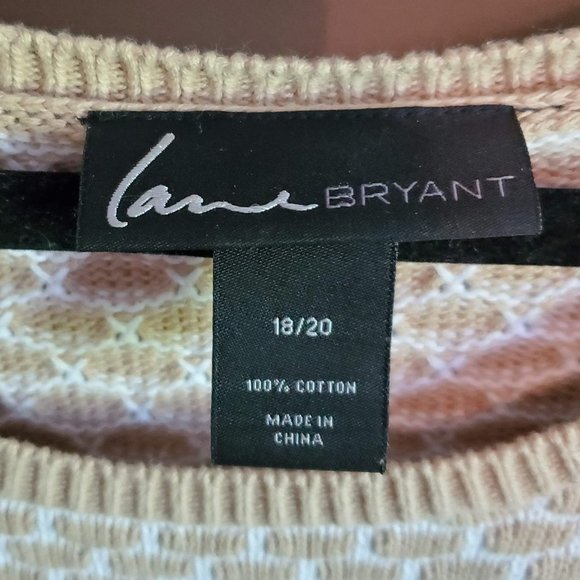 Lane Bryant dolman short sleeve sweater plus - Picture 8 of 9